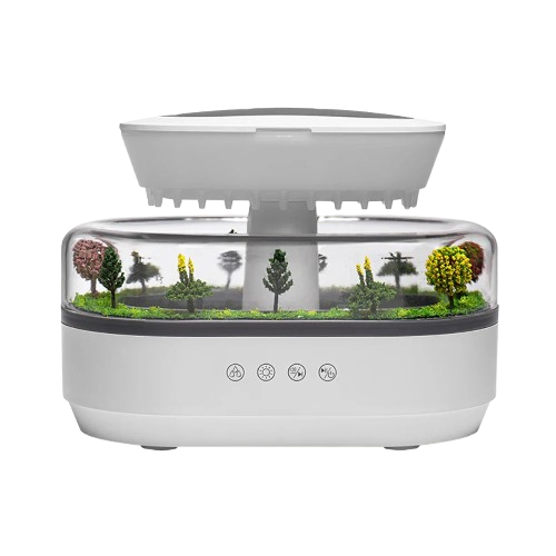 Humidificador & Difusor LED Raindrop QUORATO – Aire, Aromas y Luz Ambiental